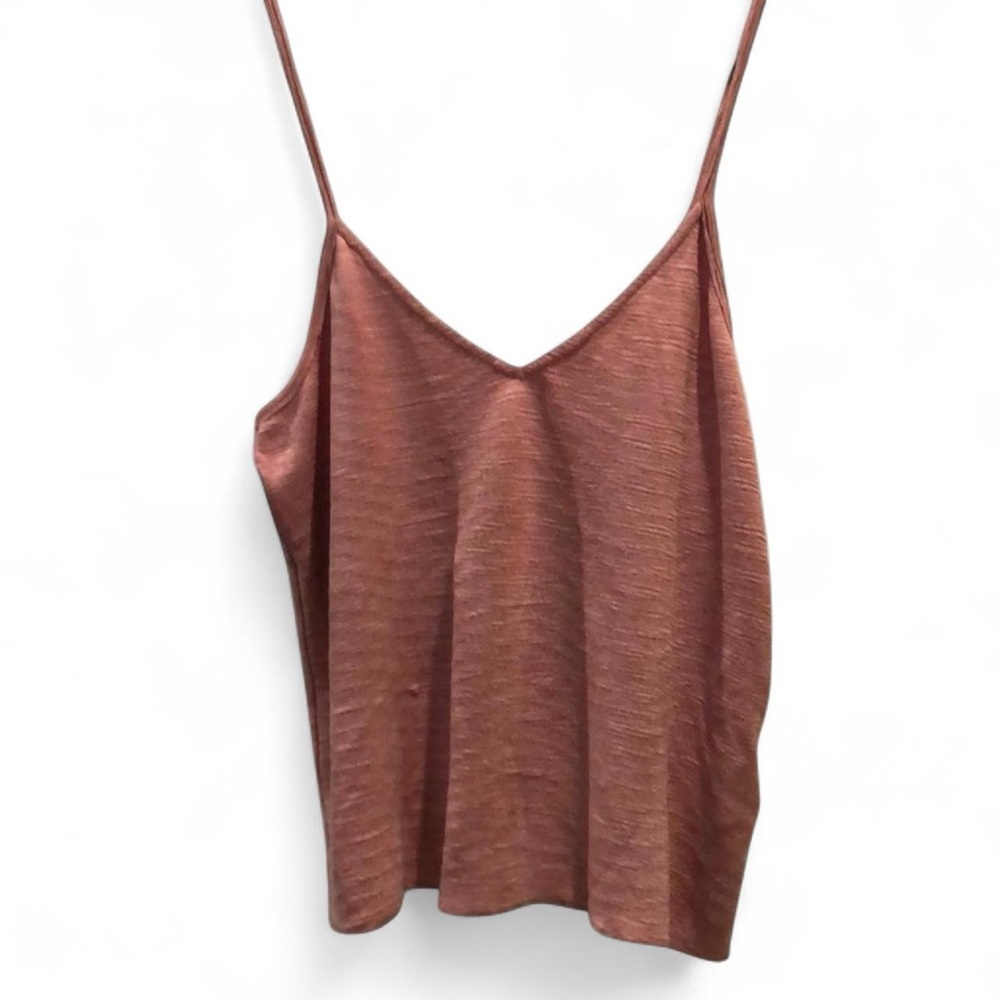 NWT MINKPINK x M|PC Textured Faux Suede Pastel Pink Cami Tank Top — SMALL - Picture 5 of 6